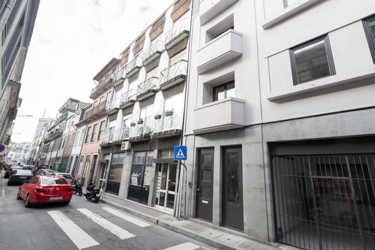 Sweet Flat 4Two In City Center, Balcony & Air Conditioning Porto Eksteriør billede